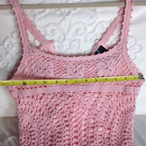 Pretty in Pink 🩷Crocheted Tank Top - Picture 7 of 11